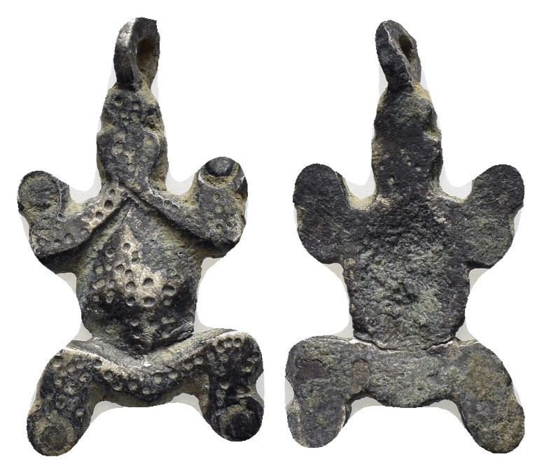 ROMAN SILVER FROG.(1st-2nd century).Ar.

Condition : Good very fine.

Weight : 1...