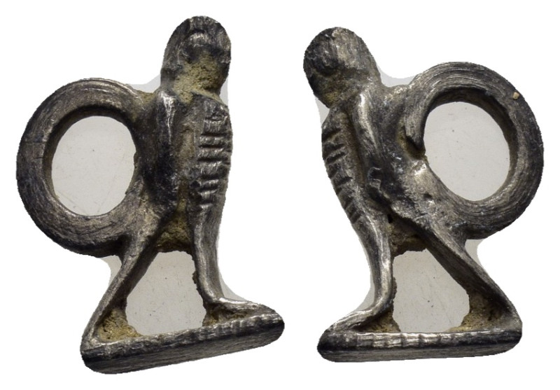 ANCIENT ROMAN SILVER EAGLE FIGURINE.(1st - 2nd Century).Ar.

Condition : Good ve...