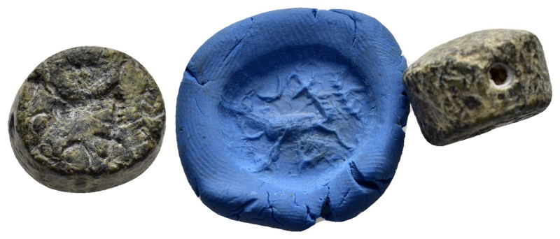ANCIENT ROMAN BRONZE STAMP SEAL.(1st-2nd century).Ae.

Condition : Good very fin...