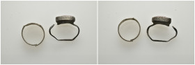 ANCIENT BYZANTINE SILVER RINGS.(3rd–4th centuries).Ar.

Condition : Good very fine.

Weight : gr
Diameter : mm