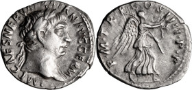 Trajan. Denarius; Trajan; 98-117 AD, Rome, 101-2 AD, Denarius, 2.93g. Woytek-125b-2 (2 spec.). Obv: IMP CAES NERVA [T]RA - IAN AVG GERM Bust laureate ...