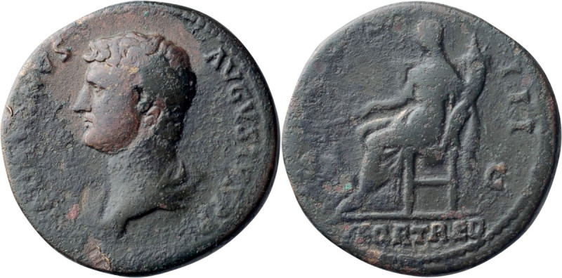 Hadrian. Dupondius; Hadrian; 117-138 AD, Rome, c. 128-9 AD, Dupondius, 13.37g. R...