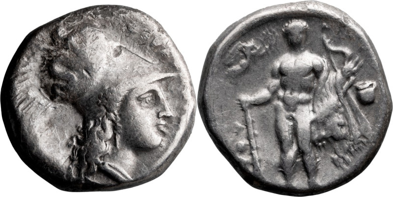 Lucania, Heraclea. Stater; Lucania, Heraclea; c. 330-281 BC, Stater, 7.75g. HN I...