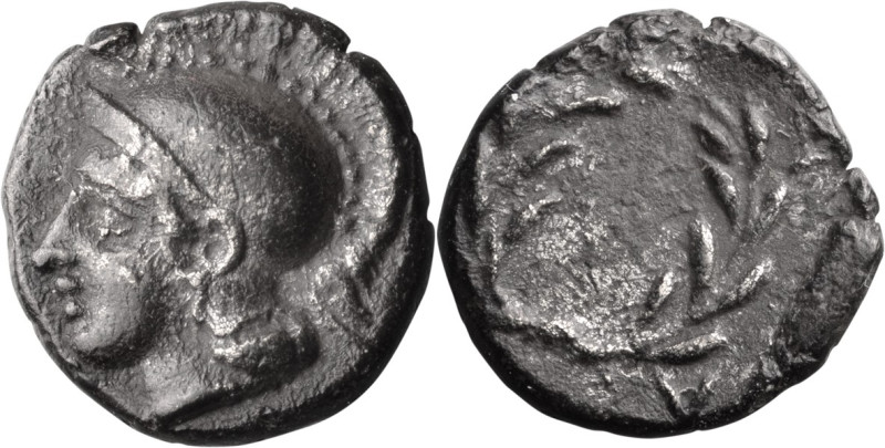 Aeolis, Elaea. Alexandria Diobol; Aeolis, Elaea; c. 460-400 BC, Diobol, 1.19g. S...