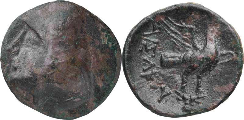 Artabanus I . AE; Artabanus I ; Artabanus I, 211-185 BC. AE, 3.01g. Sellwood-, S...