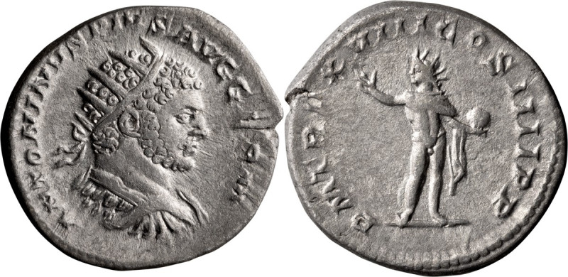 Caracalla. Antoninianus; Caracalla; 198-217 AD, Rome, 215 AD, Antoninianus, 5.30...