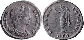 Galeria Valeria, 293-311 AD. Follis; Galeria Valeria, 293-311 AD; Heraclea, 309-310 AD, Follis, 6.92g. RIC-43. Obv: Diademed and draped bust r. Rx: VE...