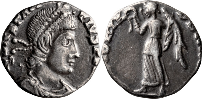 Constantius II as Caesar. Reduced siliqua; Constantius II as Caesar; 324-337 AD,...