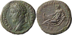 Marcus Aurelius. 40-as; Marcus Aurelius; 161-180 AD, Rome, 175 AD, As, 9.55g. BMC-1498 note (citing Padua). Obv: M ANTONINVS AVG - TR P XXIX Bust laur...