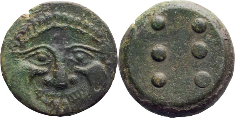 Sicily, Himera. ; Sicily, Himera; 415-410 BC, Himera, 17.22g. SNG ANS-179-180. O...