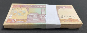Afghanistan, 20 Afghanis, 2019, UNC, p68, BUNDLE

(Total 100 Banknotes)

Estimate: USD 50-100