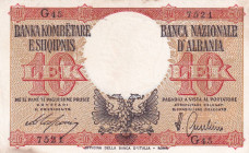 Albania, 10 Leke, 1940, AUNC, p11

Stained

Estimate: USD 20-40