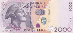 Albania, 2.000 Leke, 2007, UNC, p74a

Estimate: USD 30-60