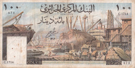 Algeria, 100 Dinars, 1964, FINE(+), p125

There are pinholes, openings, tears and stains

Estimate: USD 20-40
