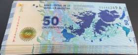 Argentina, 50 Pesos, 2015, UNC, p362, (Total 25 consecutive banknotes)

Estimate: USD 20-40