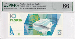 Aruba, 10 Florin, 1990, UNC, p7

PMG 66 EPQ

Estimate: USD 100-200