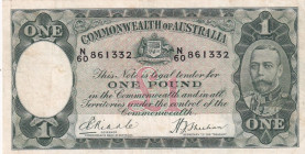Australia, 1 Pound, 1933/1938, VF, p22a

Stained

Estimate: USD 300-600
