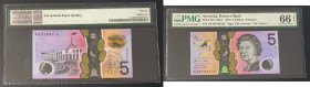 Australia, 5 Dollars, 2016, UNC, p62a

PMG 66 EPQ, Queen Elizabeth II. Potrait

Estimate: USD 25-50