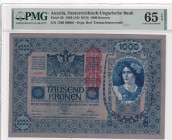 Austria, 1.000 Kronen, 1919, UNC, p59

PMG 65 EPQ

Estimate: USD 25-50