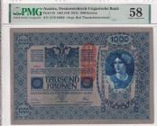 Austria, 1.000 Kronen, 1919, AUNC, p59

PMG 58

Estimate: USD 25-50