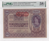 Austria, 10.000 Kronen, 1919, AUNC, p66

PMG 58 EPQ

Estimate: USD 40-80