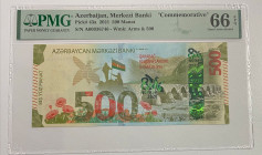 Azerbaijan, 500 Manat, 2021, UNC, p43a

PMG 66 EPQ, Commemorative banknote

Estimate: USD 500-1.000