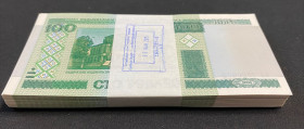 Belarus, 100 Rubles, 2000, UNC, p267, BUNDLE

(Total 100 Banknotes)

Estimate: USD 20-40