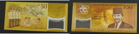 Brunei, 50 Ringgit, 2017, UNC, p38

Commemorative and Polymer Banknote

Estimate: USD 50-100