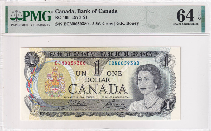 Canada, 1 Dollar, 1973, UNC, p85b

PMG 64 EPQ

Estimate: USD 30-60