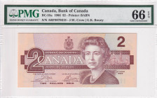 Canada, 2 Dollars, 1986, UNC, p94a

PMG 66 EPQ

Estimate: USD 30-60
