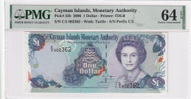 Cayman Islands, 1 Dollar, 2006, UNC, p33b

PMG 64 EPQ

Estimate: USD 40-80