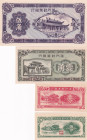 China, 1-5 Fen-10-50 Cents, 1940, UNC, pS1655-pS1658, (Total 4 banknotes)

Estimate: USD 30-60