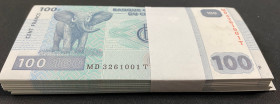 Congo Republic, 100 Francs, 2013, UNC, p98b, BUNDLE

(Total 100 Banknotes)

Estimate: USD 50-100