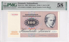 Denmark, 100 Kroner, 1986, AUNC, p51o

PMG 58

Estimate: USD 30-60