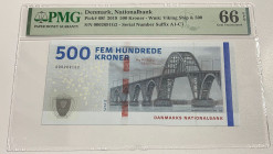 Denmark, 500 Kroner, 2019, UNC, p68f

PMG 66 EPQ

Estimate: USD 150-300