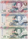East Caribbean States, 5-10-20 Dollars, 2008, UNC, p47; p48;p49, (Total 3 banknotes)

Queen Elizabeth II Portrait

Estimate: USD 25-50