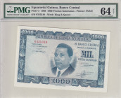 Equatorial Guinea, 1.000 Pesetas, 1969, UNC, p3

PMG 64 NET

Estimate: USD 100-200