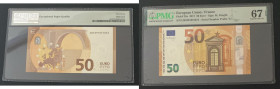 European Union, 50 Euro, 2017, UNC, p23u

PMG 67 EPQ, High condition 

Estimate: USD 100-200