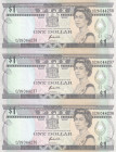 Fiji, 20 Manat, 2021, UNC, p86a, (Total 3 banknotes)

Queen Elizabeth II Portrait

Estimate: USD 15-30