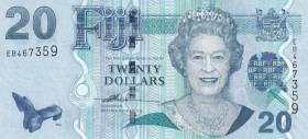 Fiji, 20 Dollars, 2007, UNC, p112

Queen Elizabeth II Portrait

Estimate: USD 15-30