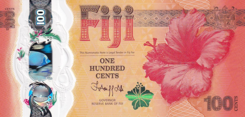 Fiji, 100 Cents, 2023, UNC, p124

Commemorative and Polymer Banknote

Estima...