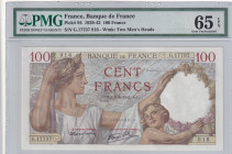 France, 100 Francs, 1939/1942, UNC, p94

Estimate: USD 100-200