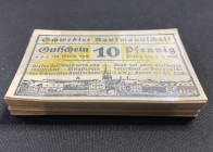 Germany, notgeld, 10 Pfennig, 1922, UNC, BUNDLE

(Total 100 Banknotes)

Estimate: USD 20-40