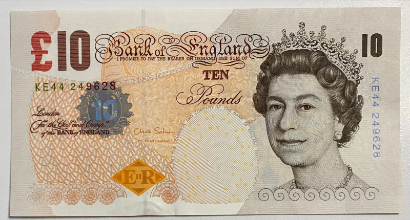 Great Britain, 10 Dollars, 2000, UNC, p389d

Queen Elizabeth II Portrait

Es...