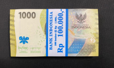 Indonesia, 1.000 Rupiah, 2022, UNC, p162, BUNDLE

(Total 100 Banknotes)

Estimate: USD 30-60