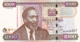 Kenya, 1.000 Shillings, 2010, UNC, p51e

Estimate: USD 20-40