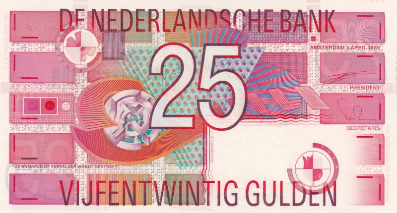 Netherlands, 25 Gulden, 1989, UNC, p100

Light handling

Estimate: USD 50-10...