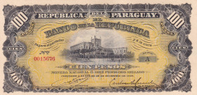 Paraguay, 100 Pesos, 1907, UNC, p159

Estimate: USD 30-60