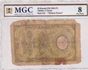 Turkey, Ottoman Empire, 20 Kurush, 1853, FAIR, p26, Musa Saffeti

MGC 8, Period of Abdulmecid, AH. 1270, Minister: Musa Saffeti

Estimate: USD 300...