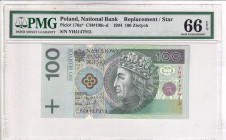 Poland, 100 Zlotych, 1994, UNC, p176ar, REPLACEMENT

PMG 66 EPQ

Estimate: USD 150-300